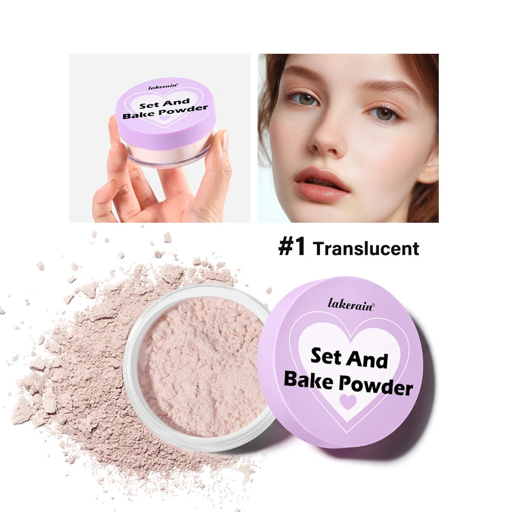 Oil-Control Matte Setting and Baking Face Powder
