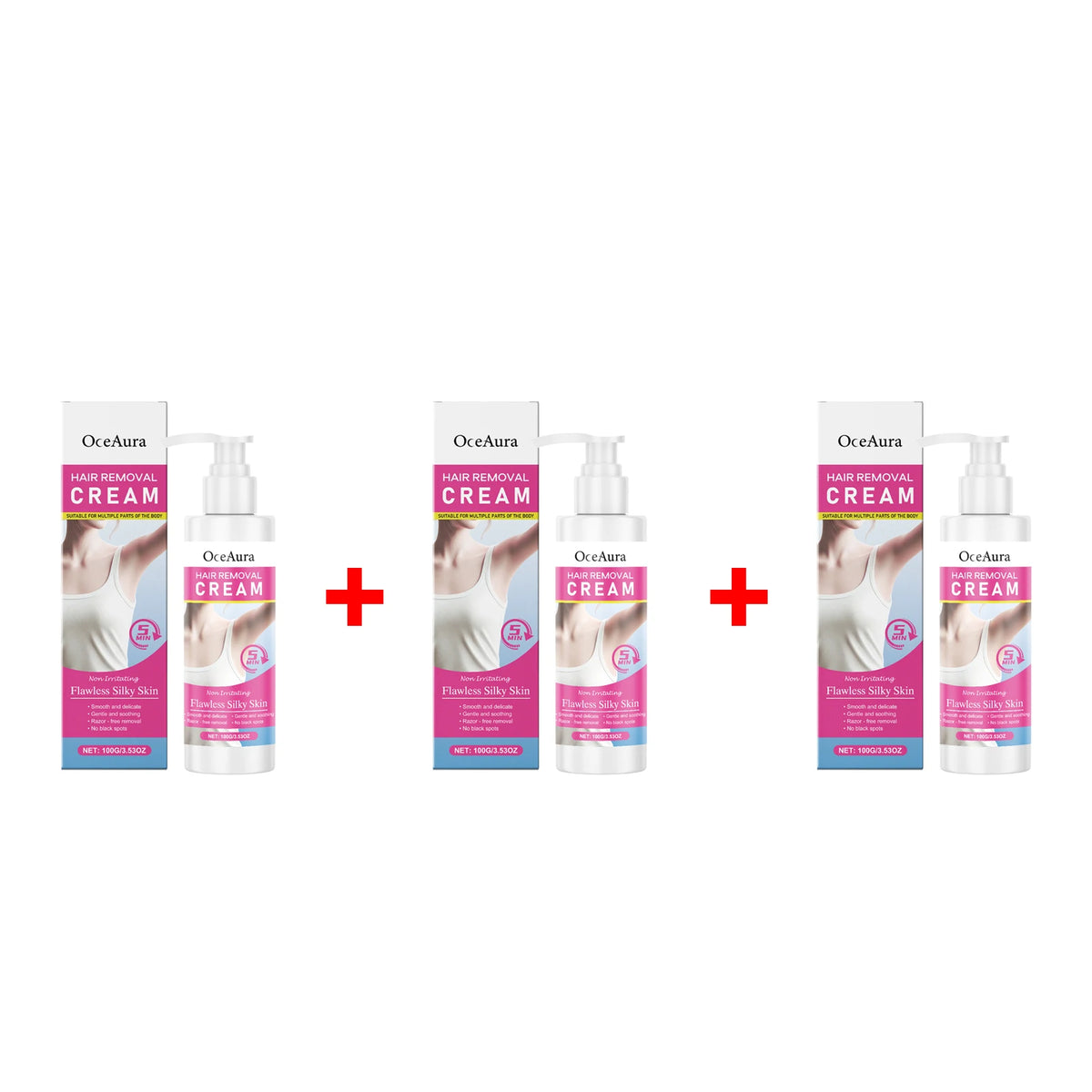 Painless Full Body Hair Removal Cream