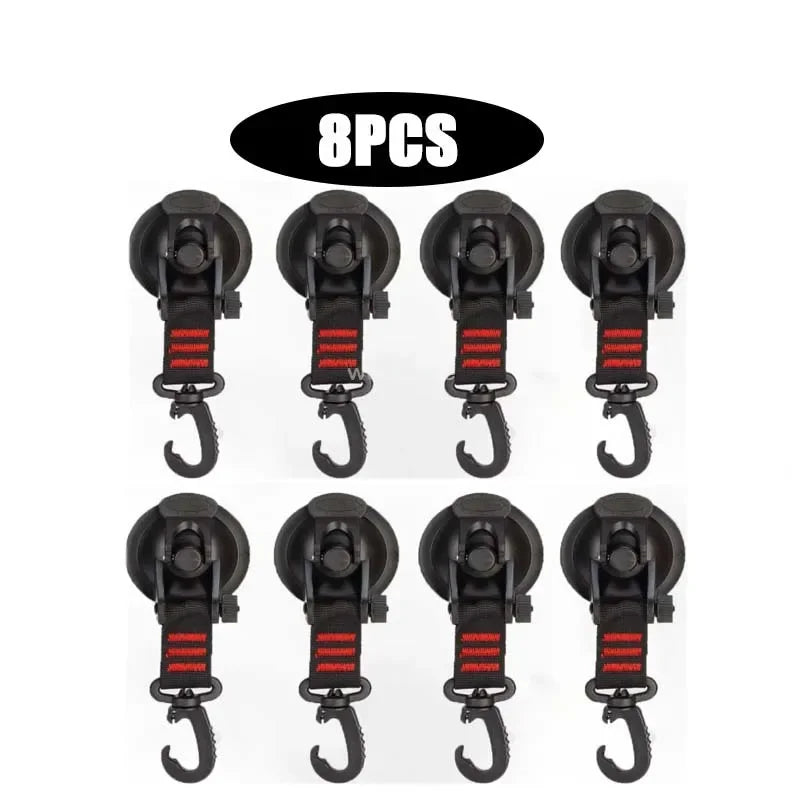 Heavy-Duty Suction Cup Anchors for Camping and Car Awnings