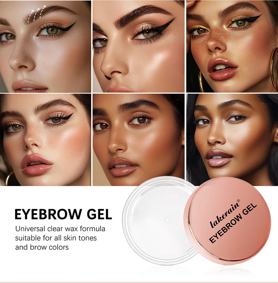 Waterproof 3D Eyebrow Styling Sculpting Gel for Natural Brows