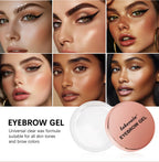 Waterproof 3D Eyebrow Styling Sculpting Gel for Natural Brows