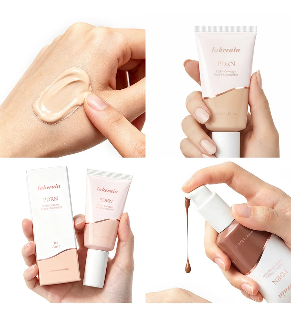 PDRN Collagen Tinted Moisturizer for Radiant Glass Skin - 18