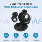 Reusable Noise Cancelling Silicone Earplugs for Sleeping