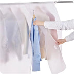 Transparent Hanging Garment Dust Cover for Wardrobe Storage