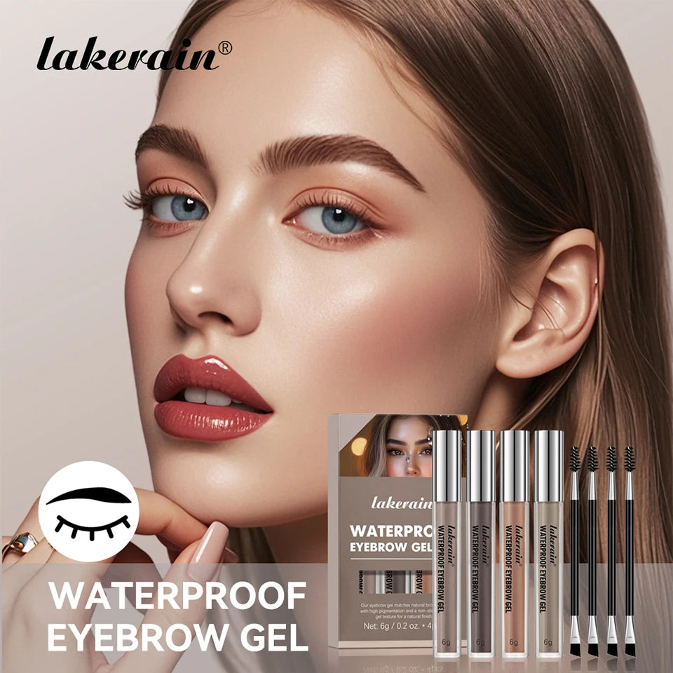 Long-Lasting Waterproof Eyebrow Gel Makeup Set