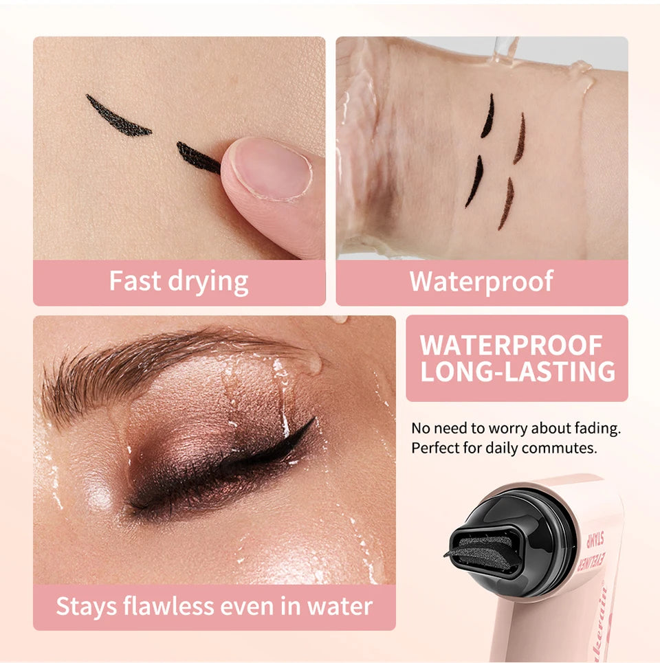 Waterproof Winged Eyeliner Stamp Pen - 12