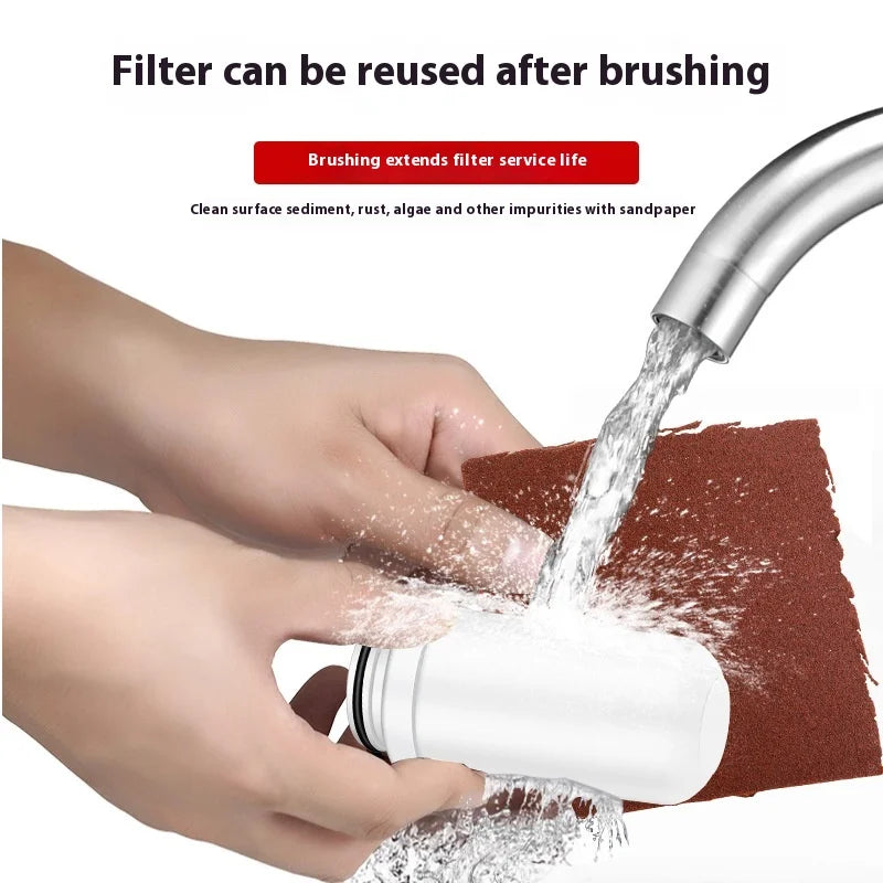 Universal Faucet Mounted Kitchen Water Purifier Filter