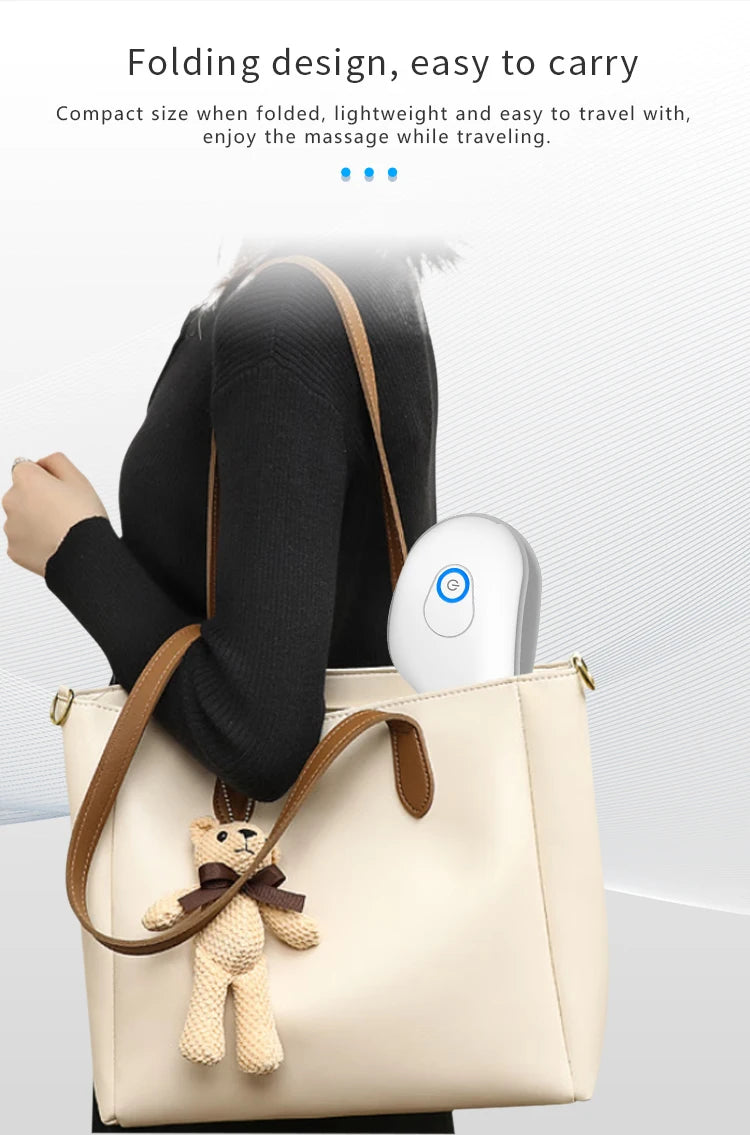 Rechargeable Eye Massager with Air Pressure and Heat - 17