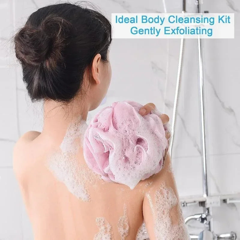 Extra Large Exfoliating Mesh Shower Bath Sponge - 3