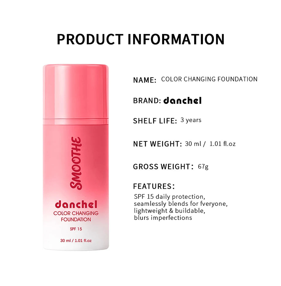 Color Changing Foundation for Flawless Skin Coverage