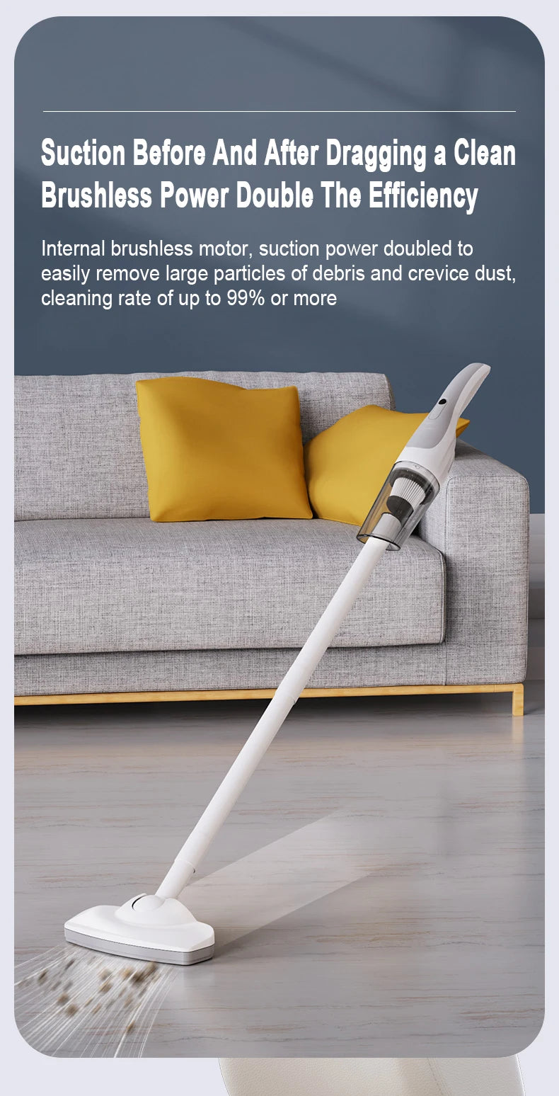 Cordless Handheld Vacuum Cleaner for Home and Car