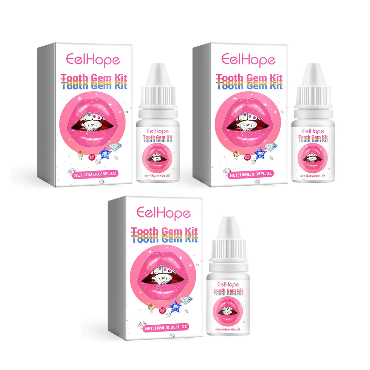 Professional DIY Tooth Gem Jewelry Decoration Kit