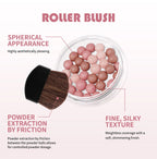 Spherical Powder Bead Blush for Natural Glowing Makeup