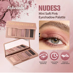 6-Color Soft Pink Neutral Eyeshadow Palette