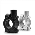 Motorcycle Handlebar Mirror Mount Clamp Set