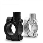 Motorcycle Handlebar Mirror Mount Clamp Set
