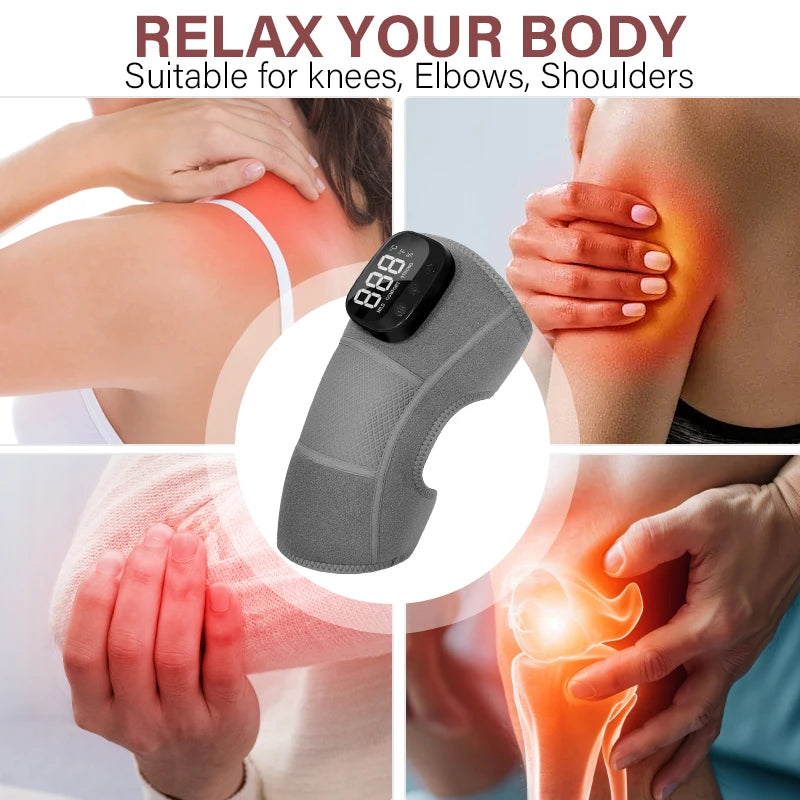 3-in-1 Cordless Vibration Knee and Joint Massager