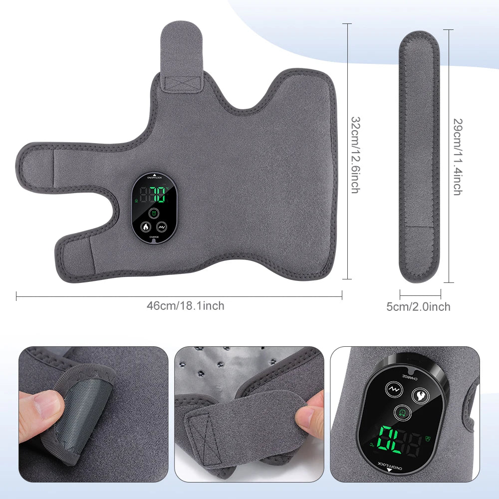 Heated Vibration Ankle and Calf Massager