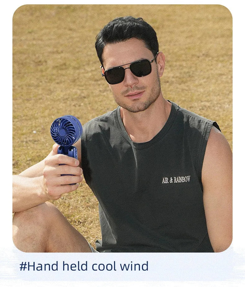 Portable Semiconductor Cooling Handheld Fan