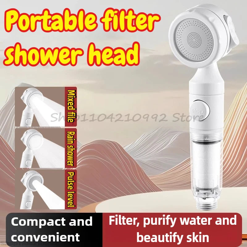 Portable Pressurized Shower Head for Travel and Home - 21