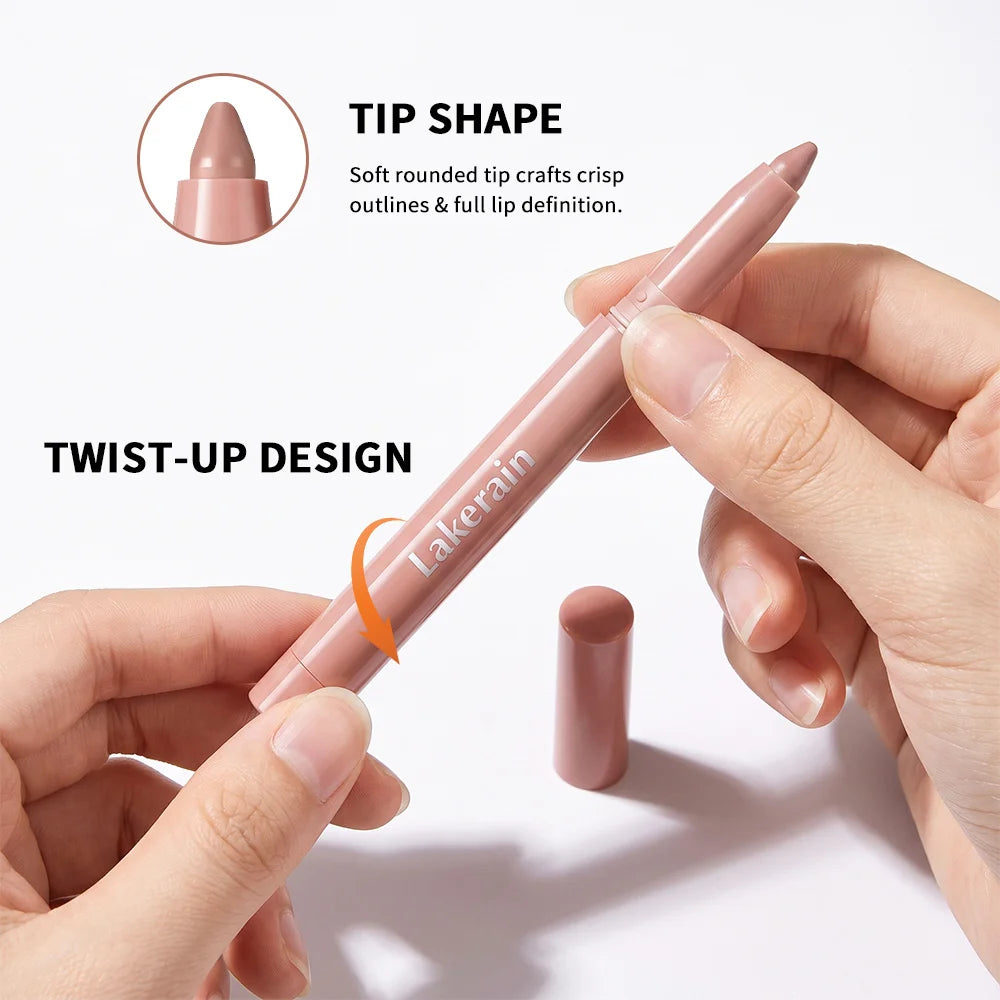 Water-Resistant Matte Lip Liner Pencil