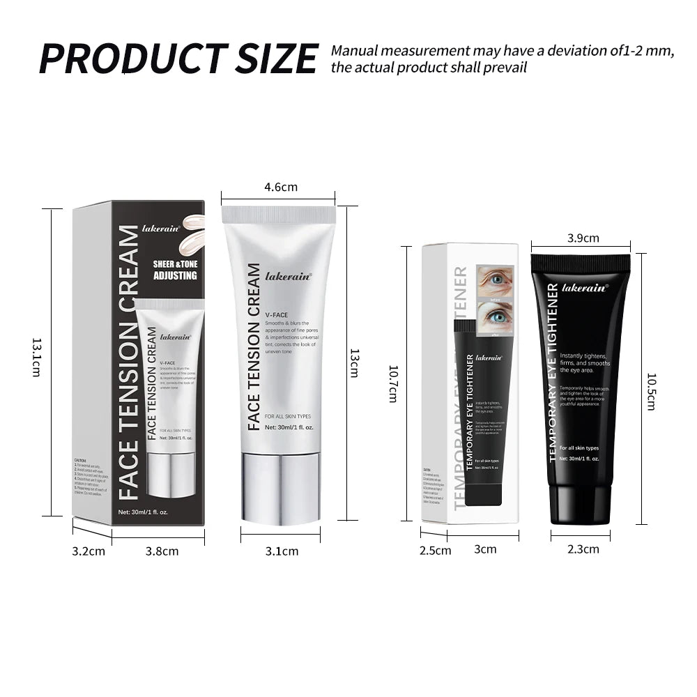 Instant Temporary Eye Tightener Cream for Fine Lines and Wrinkles