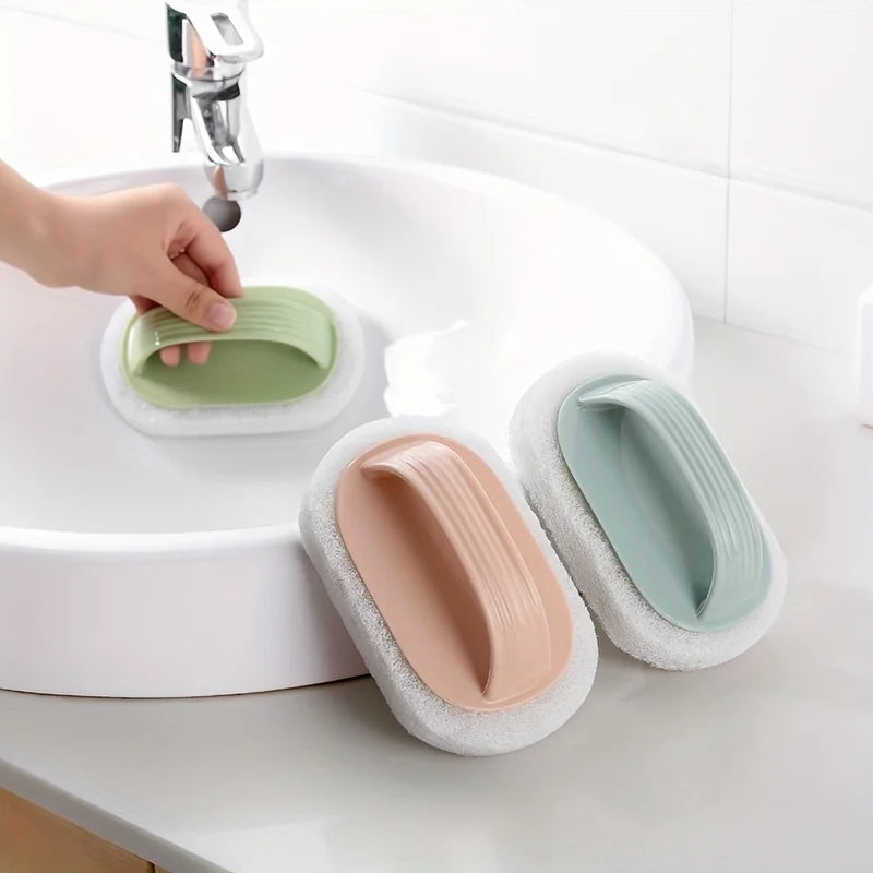 Multipurpose Handheld Bathroom and Kitchen Scrubbing Brush