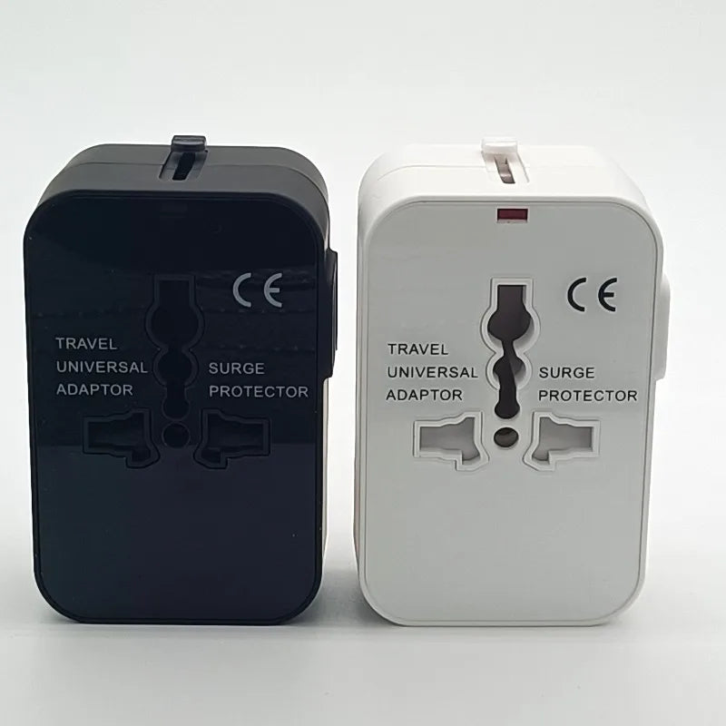 Universal Worldwide Travel Adapter with Dual USB Ports - 9