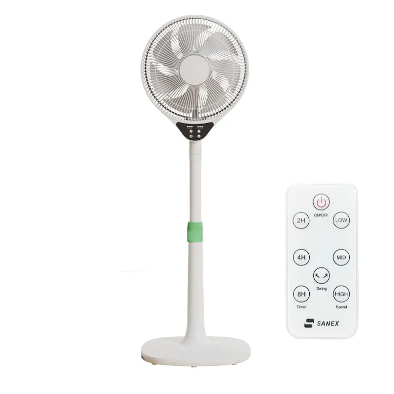Adjustable Remote Control Stand Floor Fan for Home and Office