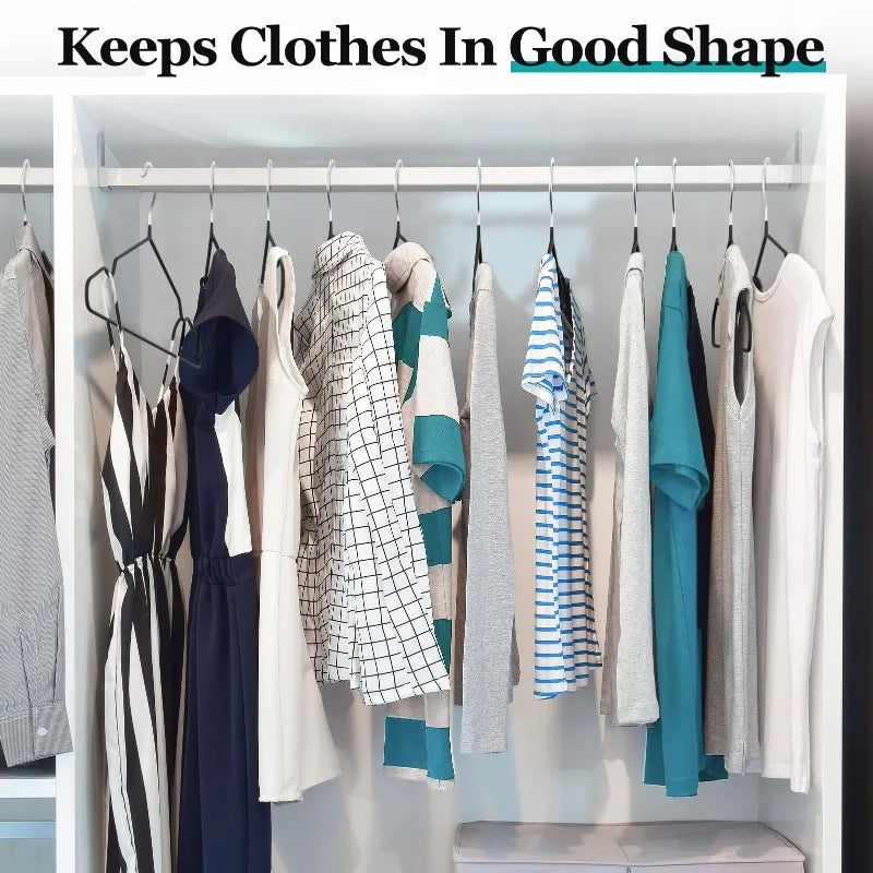Non-Slip Heavy Duty Clothes Hangers for Closet Organization