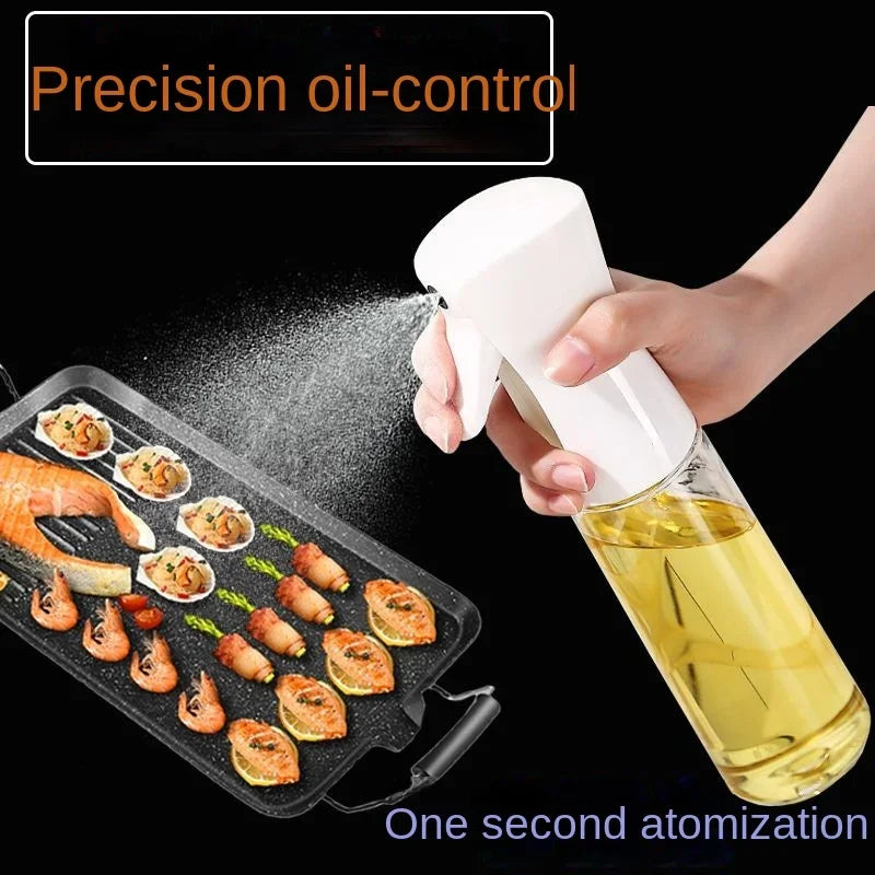 Refillable Oil Spray Bottle for Kitchen Cooking - 21