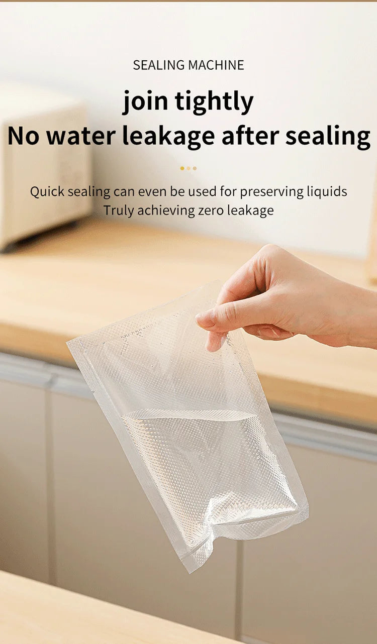 Rechargeable Mini Bag Sealer with Cutter