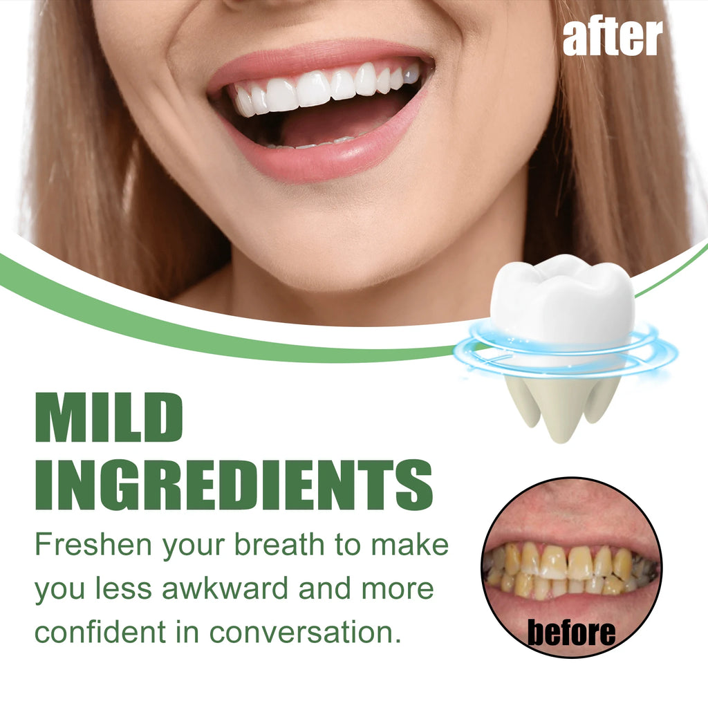 Whitening Foaming Toothpaste for Stain Removal