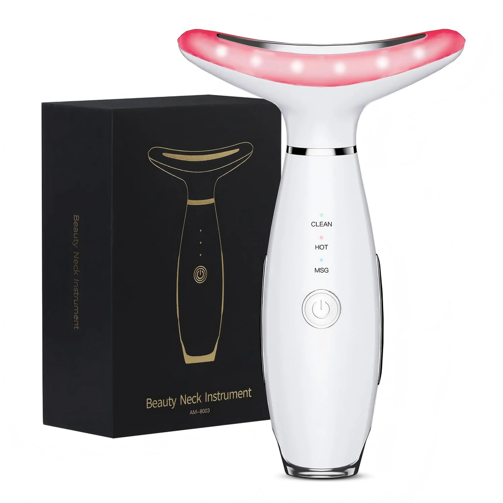 3-in-1 LED Facial & Neck Sculpting Massager