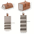 Foldable Travel Sunglasses Organizer for Multiple Pairs