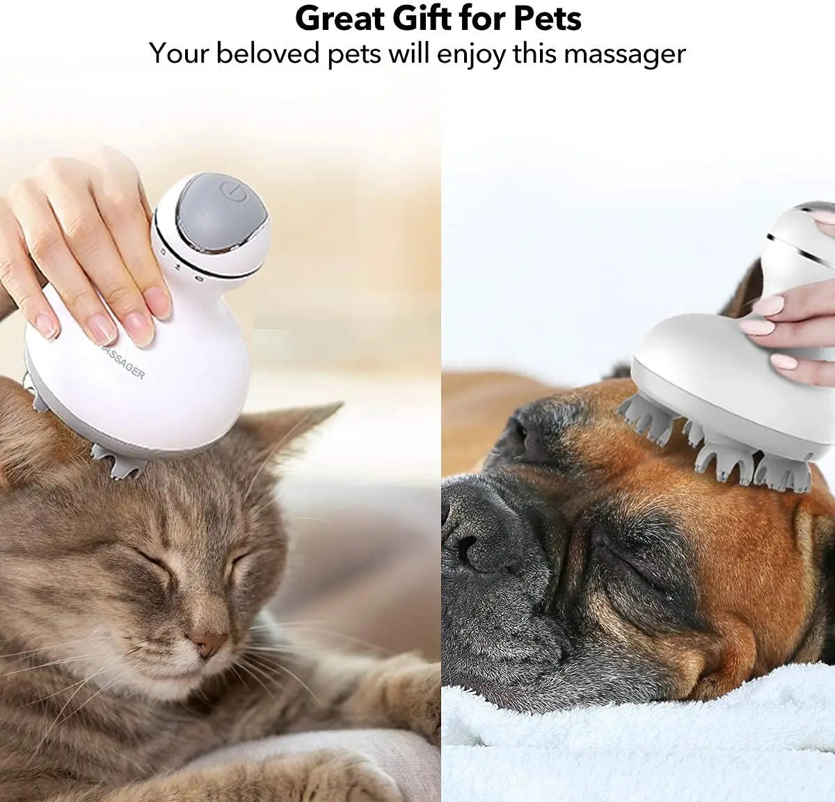 Electric Cordless Scalp and Body Massage Tool - 6