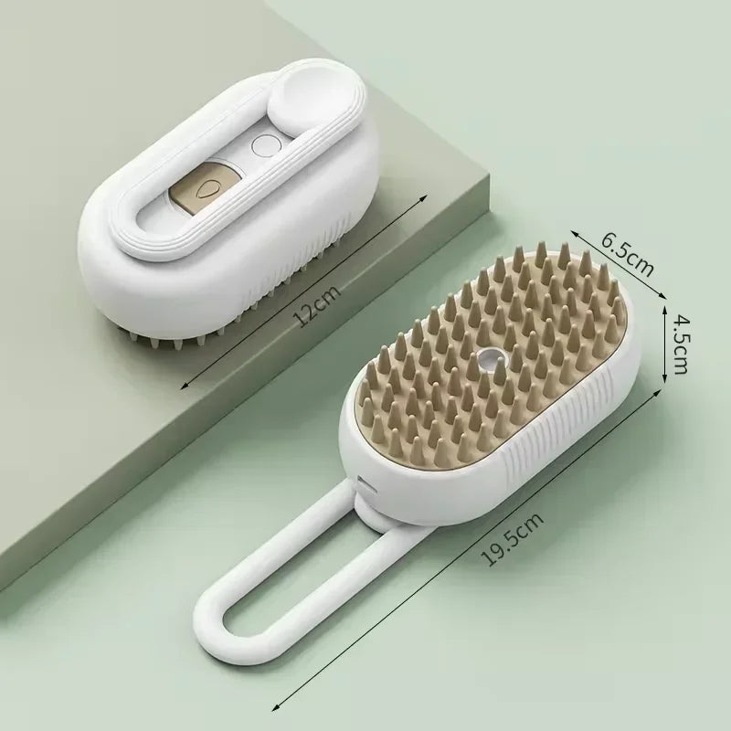 Steam Pet Grooming Brush for Cats and Dogs