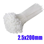 Heavy Duty Self-Locking Nylon Cable Zip Ties for Home and Office