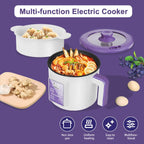 Compact Multi-Function Electric Rice Cooker for Home