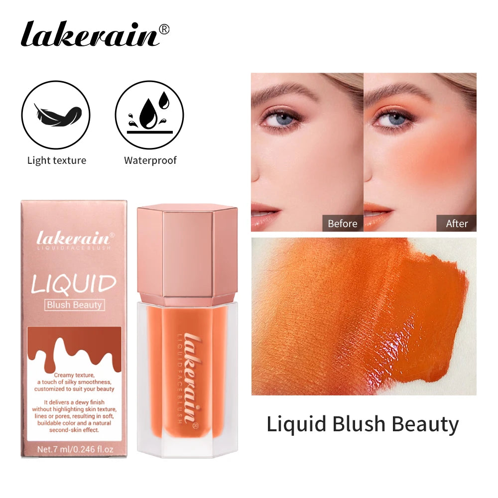 Waterproof Velvet Matte Liquid Face Blush - 2