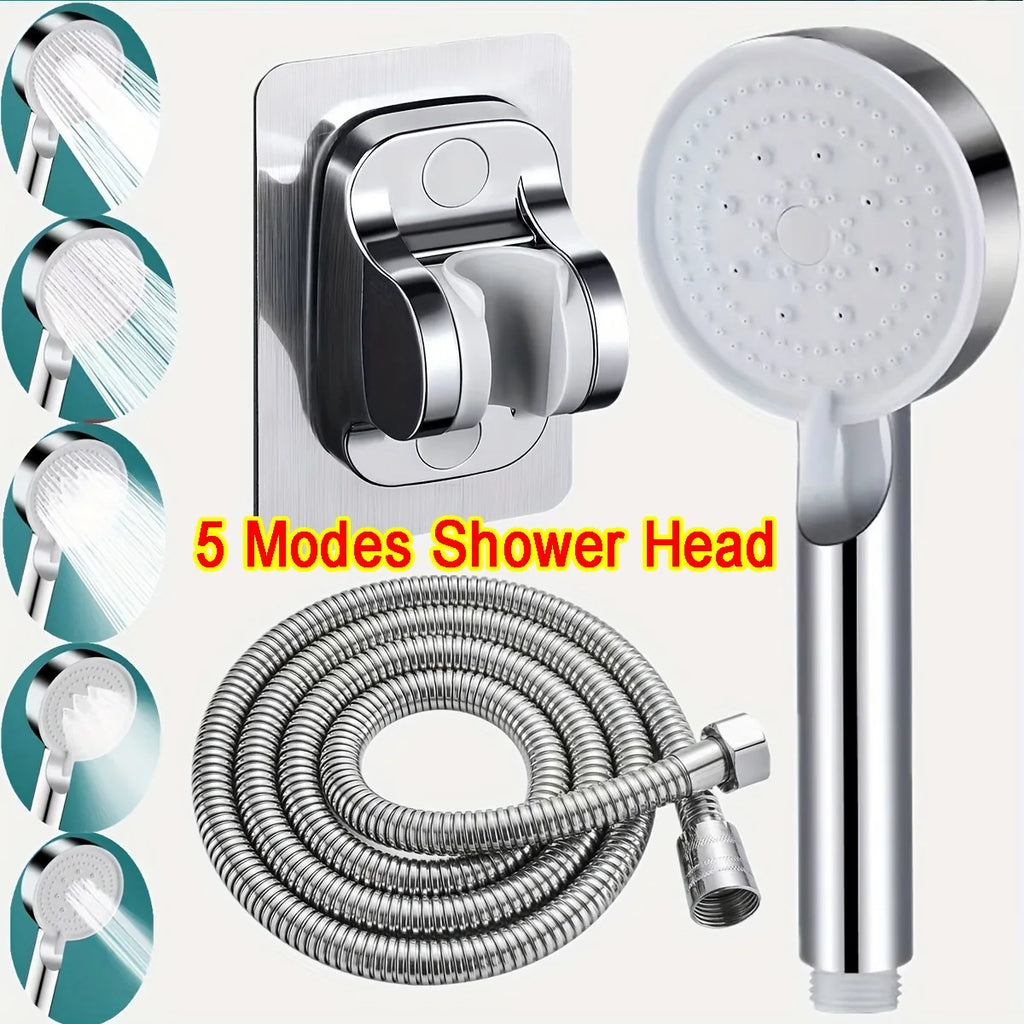 5-Mode High Pressure Handheld Shower Head