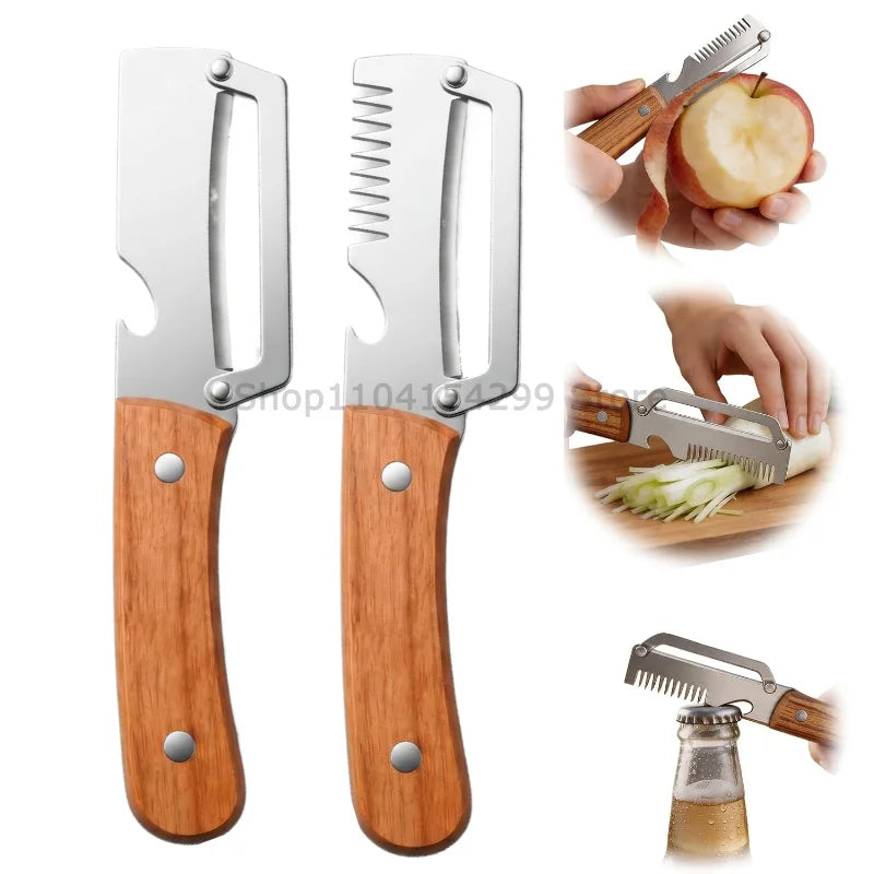 3-in-1 Multifunction Vegetable Peeler and Kitchen Tool - 16