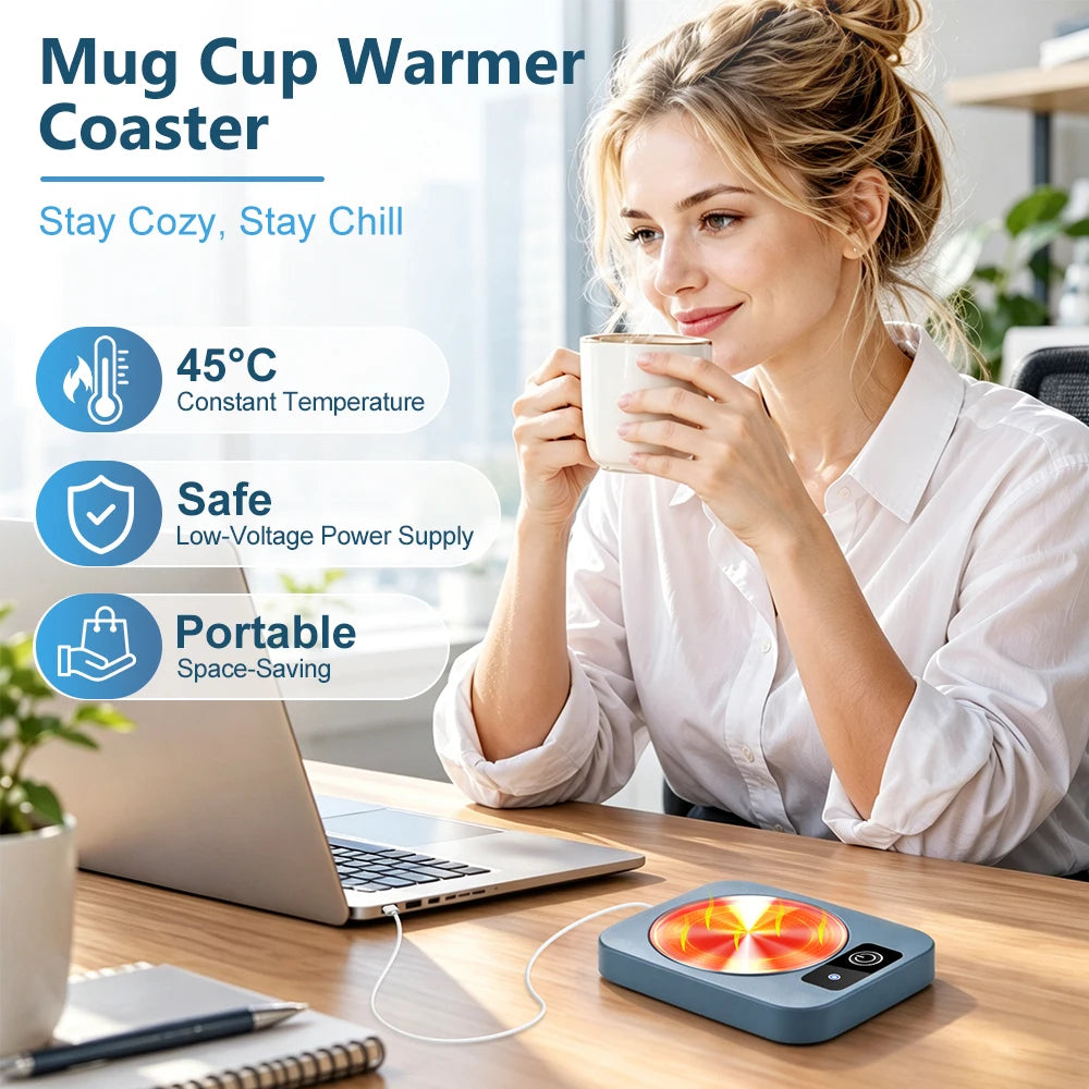 Electric Constant Temperature Mug Warmer Coaster