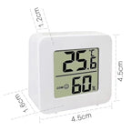 Digital Mini Indoor Thermometer and Humidity Monitor Gauge
