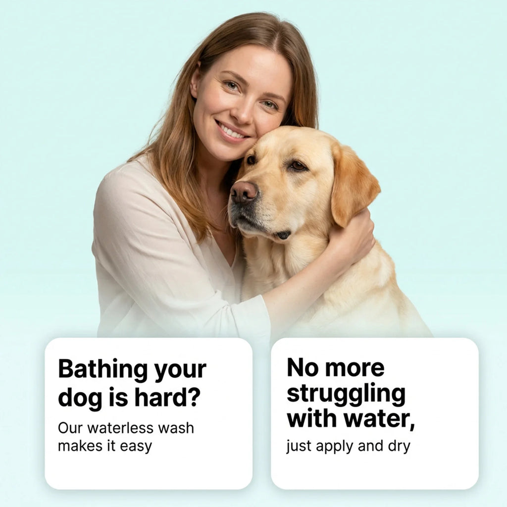 Waterless Pet Shampoo Spray for Dogs