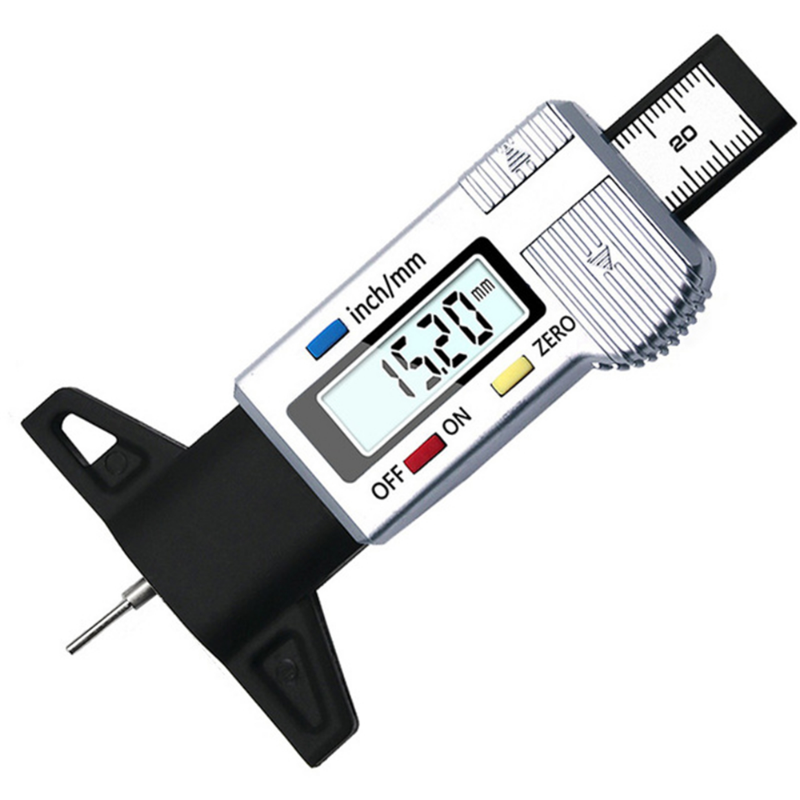 Digital Tire Tread Depth Gauge for Car Safety