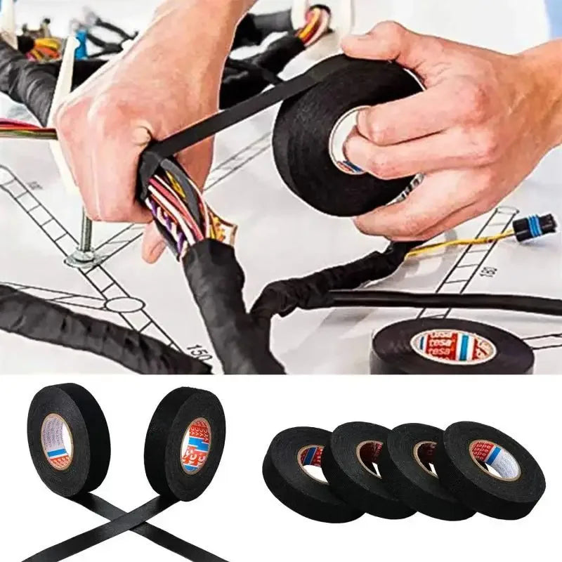Automotive Anti-Rattle Wiring Harness Cloth Tape