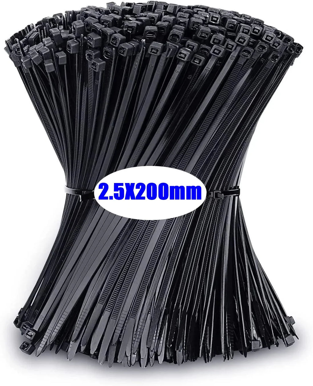 Heavy Duty Self-Locking Nylon Cable Zip Ties for Home and Office
