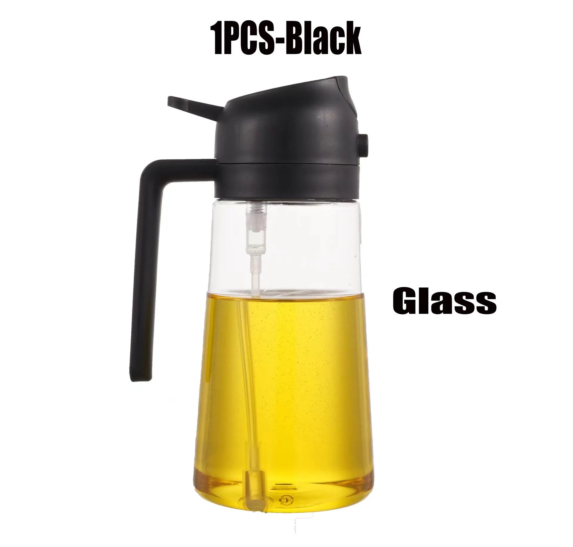 2-in-1 Glass Oil Sprayer and Dispenser for Cooking - 14