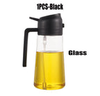 2-in-1 Glass Oil Sprayer and Dispenser for Cooking
